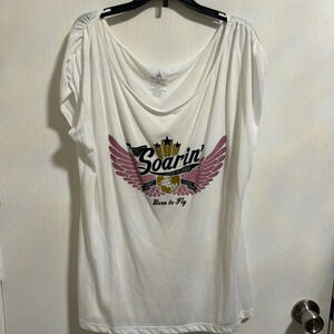 Disney Parks Soarin’ Around The World Lightweight‎ Short Sleeve T-Shirt XL Soft